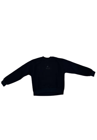 COUNTRY OF MILAN Felpa girocollo Donna logo paillettes da donna