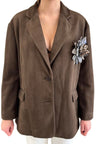 DIXIE BLAZER Donna fiore in fantasia da donna