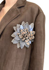 DIXIE BLAZER Donna fiore in fantasia da donna