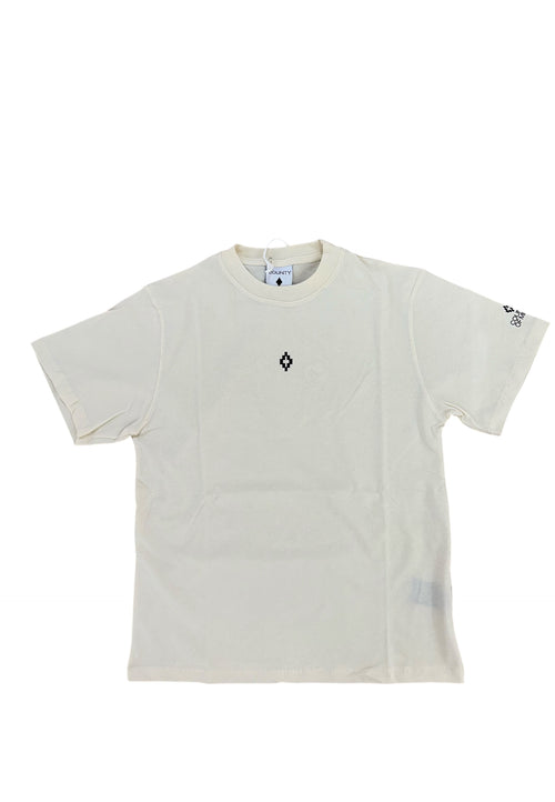 COUNTY OF MILAN T-shirt lurex Donna black logo da donna