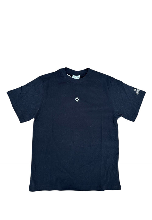 COUNTY OF MILAN T-shirt lurex Donna logo bianco da donna
