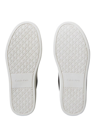 CALVIN KLEIN JEANS Sneakers In Pelle Liscia Con Suola Flessibile Uomo Calvin Klein da uomo