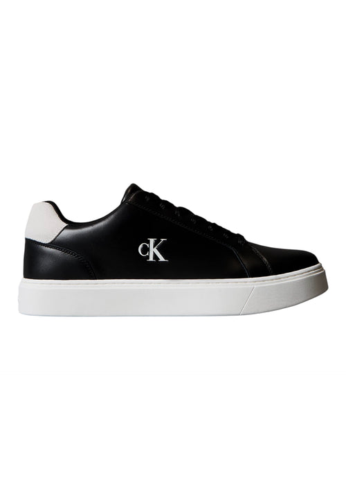 CALVIN KLEIN JEANS Sneakers In Pelle Liscia Con Suola Flessibile Uomo Calvin Klein da uomo