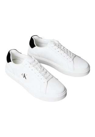 CALVIN KLEIN JEANS Sneakers In Pelle Liscia Con Suola Flessibile Uomo Calvin Klein da uomo