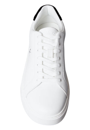 CALVIN KLEIN JEANS Sneakers In Pelle Liscia Con Suola Flessibile Uomo Calvin Klein da uomo