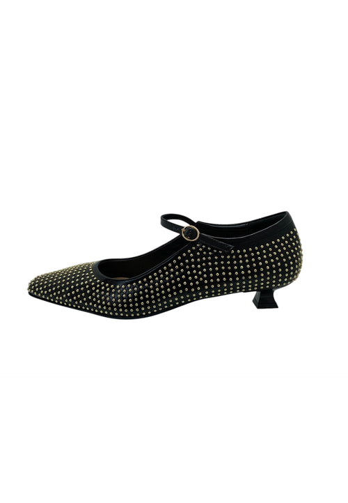 MARC ELLIS Ballerina tacco 3cm Donna marc ellis con borchie da donna