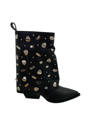 MARC ELLIS Texano tacco 7.5 Donna marc ellis con borchie da donna