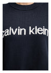 CALVIN KLEIN JEANS Maglione Con Logo In Cotone Donna Calvin Klein Jeans da donna