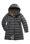 Blauer Piumino lungo a righe agnes Donna da donna