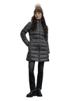 Blauer Piumino lungo a righe agnes Donna da donna