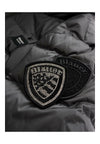 Blauer Piumino lungo a righe agnes Donna da donna