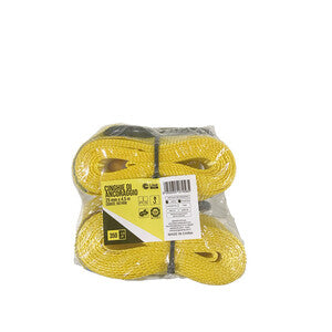 C Set 2/Cinghie Ancoraggio Cricchetto 25Mm 4.5Mts- 1,0 Pz