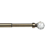 Bastone Metallo D 20/19 120/210Cm Luce Oro Antico- 6,0 Pz