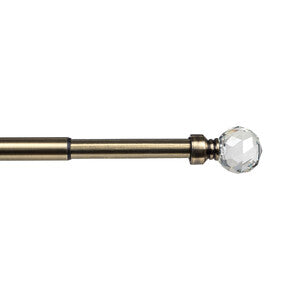 Bastone Metallo D 20/19 120/210Cm Luce Oro Antico- 6,0 Pz