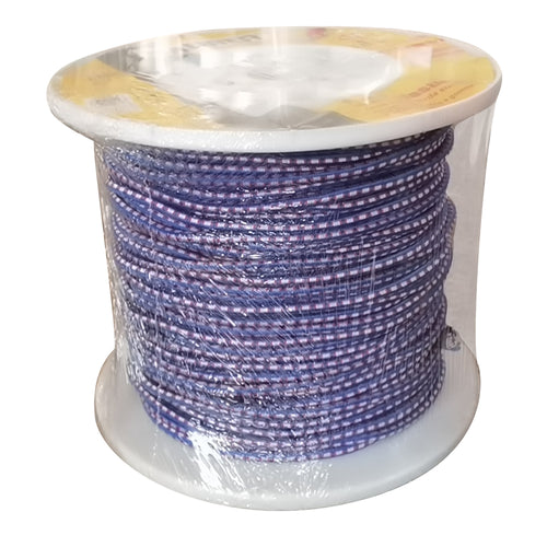 Molla Elastica Legabagagli In Bobina D. Mm 8 X Mt. 200 - Col. Blu - Uniko