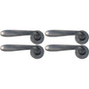 Mezza Maniglia Goccia Cromo - Zama Cromo Satinata Q8 Sx Cf=Pz 4