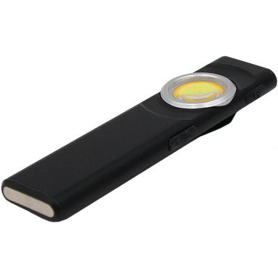 Torcia Led Cob Ultra Slim Luce Quadra - Ricaricabile Lumen 300 Cm 2,5 H.Cm 10 + Magnete