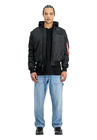ALPHA INDUSTRIES Giacca bomber invernale con cappuccio MA-1 TT Uomo Alpha Industries da uomo