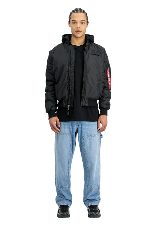 ALPHA INDUSTRIES Giacca bomber invernale con cappuccio MA-1 TT Uomo Alpha Industries da uomo
