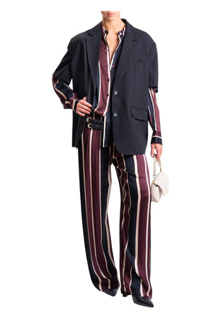 IMPERIAL Pantalone a righe elastico in vita Donna Imperial da donna