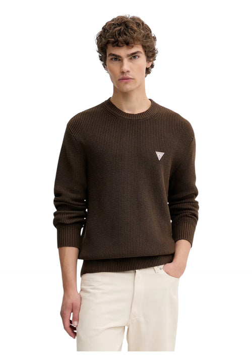 GUESS JEANS Maglione mini logo triangolo Adulto unisex Guess Jeans da uomo