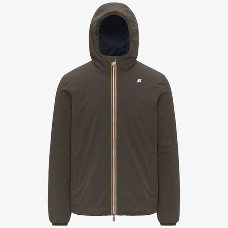 K-Way K-WAY jack st reversible capospalla uomo caldo Reversibile con Design Impermeabile K6128VW B3A da uomo