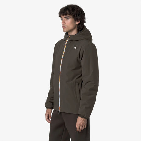 K-Way K-WAY jack st reversible capospalla uomo caldo Reversibile con Design Impermeabile K6128VW B3A da uomo