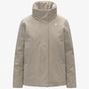 K-Way K-WAY Marletta st Warm Giacca Corto Calda beige Grigia con Aperture Regolabili K7125KW XP2 da donna