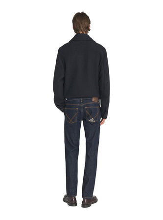 Roy Roger's jeans uomo New Elias man denim elast Rinse denim RRU006D0210021 C0999 da uomo