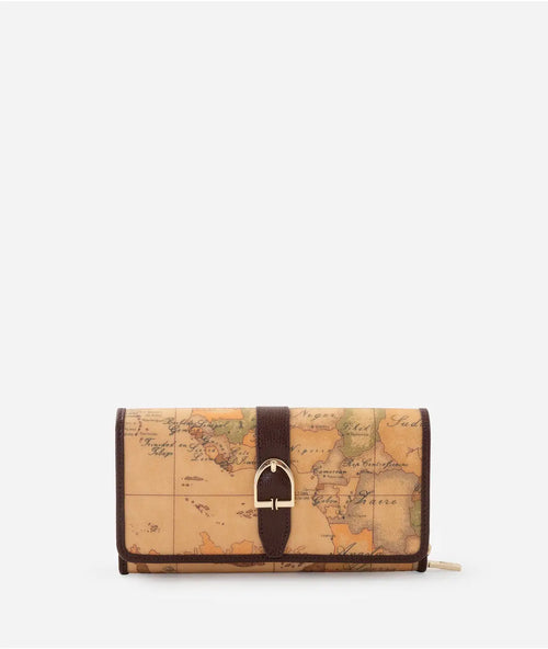 1^ CLASSE 1^ Classe Portafoglio donna Valley Geo portafoglio Mogano PP04/G611 0529 da donna
