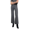 GOA GOA Goa Goa pantaloni jogger in maglia jacquard modello Chezzy con vita elasticizzata e polsini a costine da donna