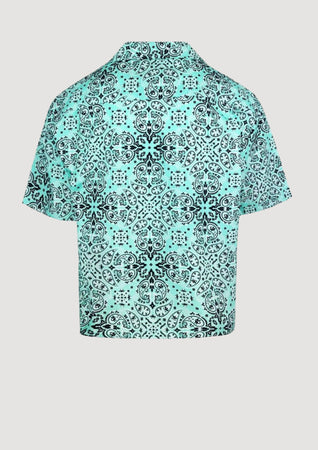 GARMENT WORKSHOP PAISLEY BANDANA SHORT SLEEVES SHIRT da uomo