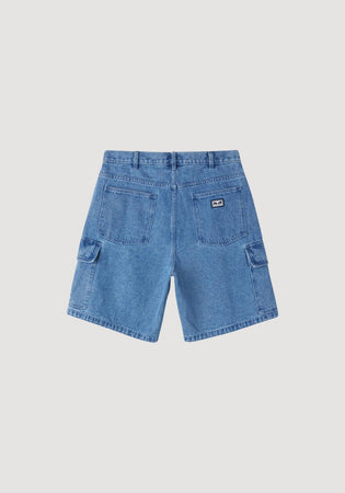 OBEY Bigwig Baggy Denim Cargo Short da uomo