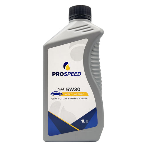 Olio Motore Sintetico Per Autovetture Sae 5W30 - Lt. 1- 12 Pezzi - Prospeed
