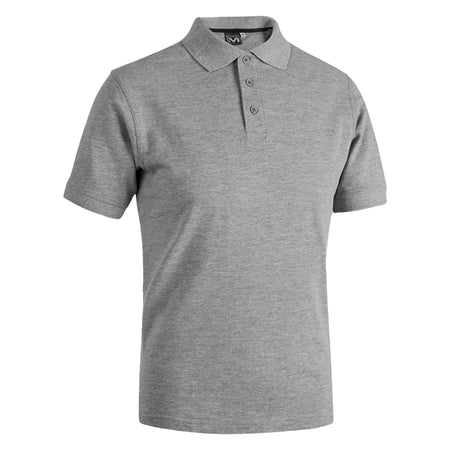 Polo 'Fox Jersey' Taglia Xxl - Grigio Melange Scuro - Socim