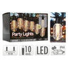 Luminaria 'Party Lights' Cavo Mt.9,5 - 10 Lampade - Senza Marca