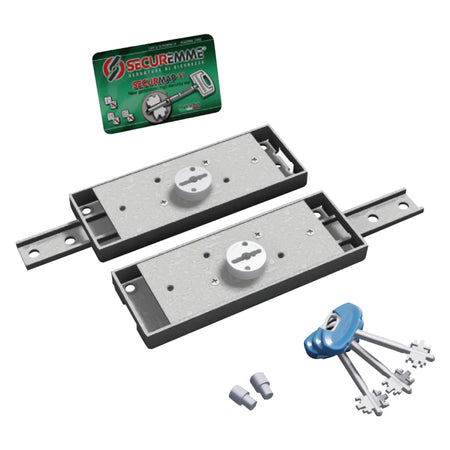 Serratura Laterale In Coppia Per Serranda '2235' Catenaccio Diritto - Securemme