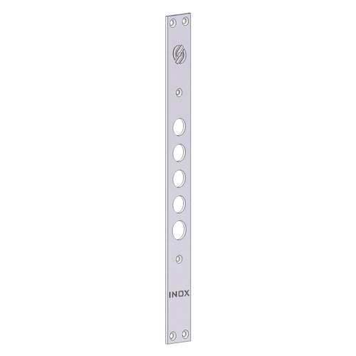 Frontale Per Serrature Porte Blindate Interasse Mm 28 - 5 Fori - Securemme
