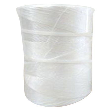 Spago In Polipropilene Titolo 500 - Ø 2,5 Mm. Ca. - Bianco- 12 Kg - Senza Marca