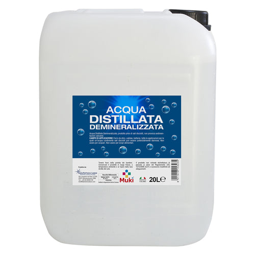 Acqua Demineralizzata Lt.20 - Senza Marca