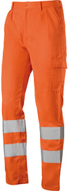 Pantalone Alta Visibilità Col. Arancio Fluo Mis. M