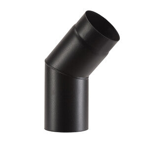 Curva Porcellanata 45 D 12Cm Nero Opaco Top- 1,0 Pz