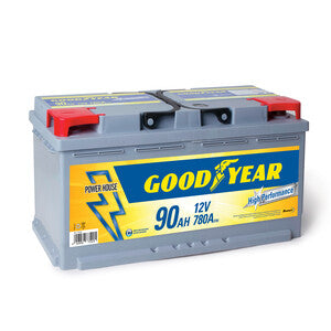 Batteria Auto Goodyear 90Amp Power Plus- 1,0 Pz