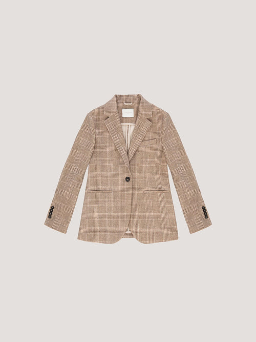 Circolo 1901 Giacca slim long Prince Of Wales Donna FD3663 da donna