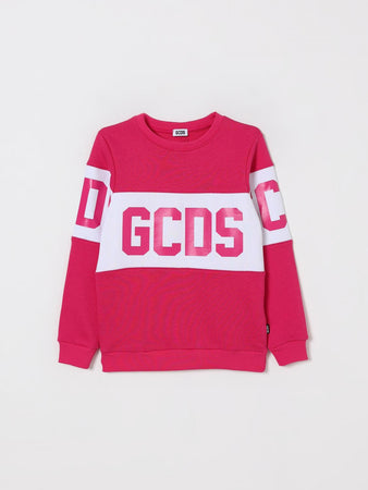 GCDS Felpa Bambina 1527ba2_fucsia da bambino