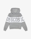 GCDS Felpa Adulto unisex 1527BA2_GRIGIO da uomo