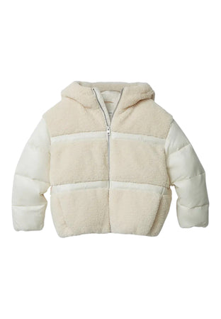 calvin klein Giubbino giacca imbottita lucida teddy Bambina Calvin Klein da bambino