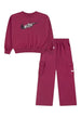 Nike Completo sportivo felpa e pantalone cargo Bambina da bambino