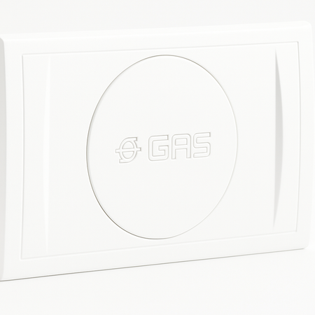 Placca Per Valvola Incasso Fiv Bianca F.I.V.