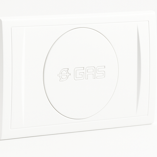 Placca Per Valvola Incasso Fiv Bianca F.I.V.